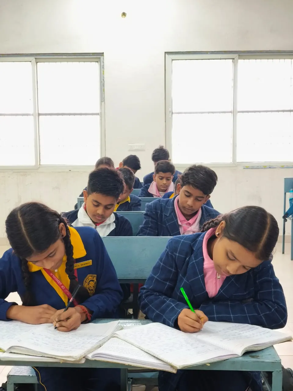 Young students in an early years class